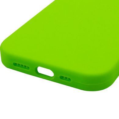 Чехол Silk Full Camera Protective (AA) NO LOGO для Apple iPhone 15 Pro Max (6.7") Кислотно-зеленый / Acid Green