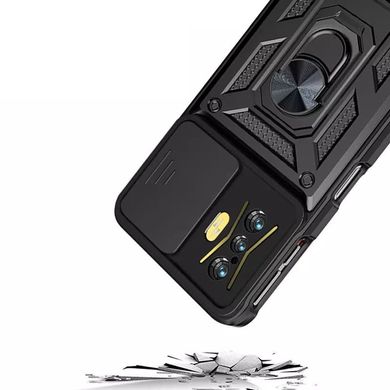 Ударостійкий чохол Camshield Serge Ring для Xiaomi Poco F4 GT Чорний