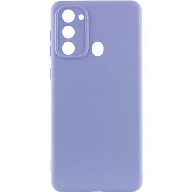 Чохол Silicone Cover Lakshmi Full Camera (A) для Tecno Spark Go 2022 (KG5m) Бузковий / Dasheen