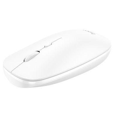 Миша Hoco GM15 Art (2.4G / BT Wireless dual channel) Білий