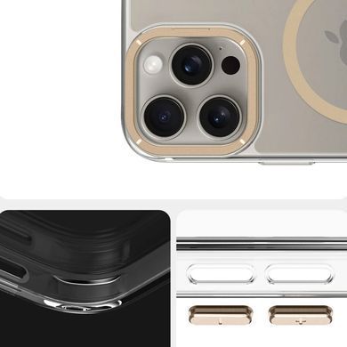 Чехол TPU Space Case Apex with Magnetic Fit для Apple iPhone 16 Pro Max (6.9") Gold