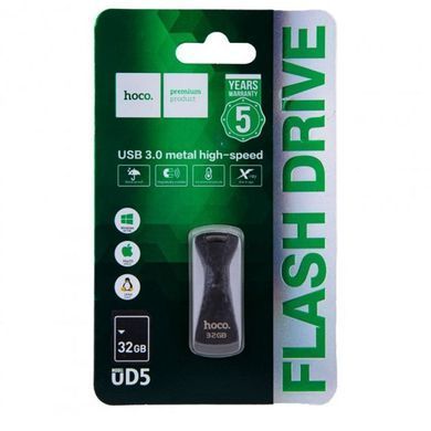 Флеш-накопичувач Hoco UD5 USB 3.0 &mdash; 32GB Сірий