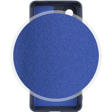 Чехол Silicone Cover Lakshmi Full Camera (A) для Xiaomi Redmi Note 12T Pro Синий / Midnight Blue