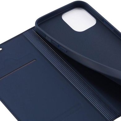 Чехол-книжка Dux Ducis с карманом для визиток для Apple iPhone 14 Pro (6.1") Синий