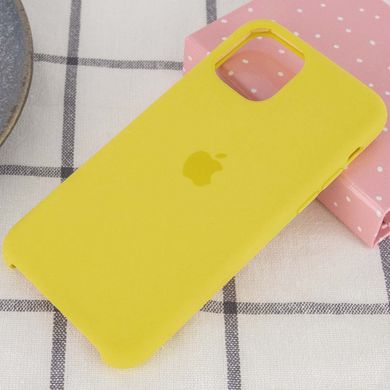 Чехол Silicone Case (AA) для Apple iPhone 11 Pro Max (6.5") Желтый / Yellow