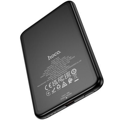 Портативний ЗП Power Bank Hoco J140A Tony ultra-thin PD20W з БЗП 5000 mAh Black