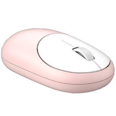 Мышь беспроводная WIWU WM107 Bluetooth + 2.4G Pink