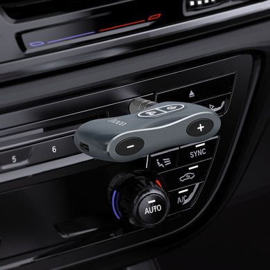 Bluetooth аудио ресивер Hoco E73 Tour Car Metal gray