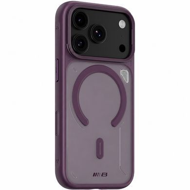 TPU+PC чохол Blueo Frosted Heat Dissip. with MagSafe для Apple iPhone 17 Pro Max / 18 Pro Max (6.9") Бордовий / Deep Cherry