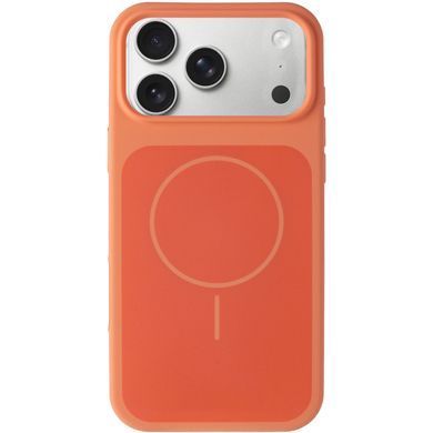 Чехол Silk Duo Color (AA) NO LOGO with Magnetic Fit для Apple iPhone 17 Pro Max / 18 Pro Max (6.9") Orange