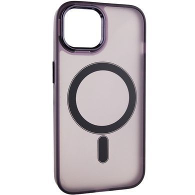 Чехол TPU+PC Lily with Magnetic Fit для Apple iPhone 14 (6.1") Dark Purple