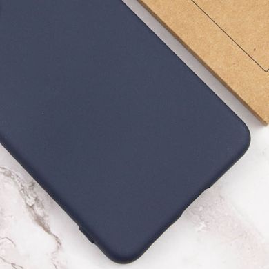 Чехол Silicone Cover Lakshmi Full Camera (AAA) для TECNO Spark 8C Темно-синий / Midnight blue