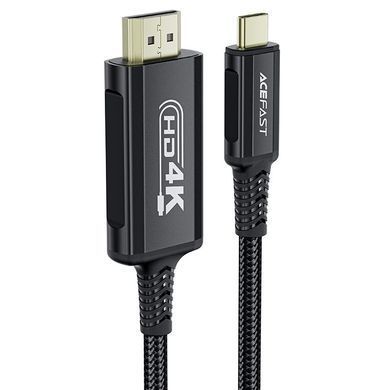 Дата кабель Acefast C1-10 USB-C to HDTV (1.8m) Black
