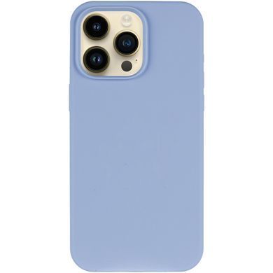 Чехол Silk Full Protective (AA) NO LOGO для Apple iPhone 14 Pro Max (6.7") Голубой / Lilac Blue
