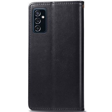Кожаный чехол-книжка GETMAN Gallant (PU) для Samsung Galaxy A04s Черный