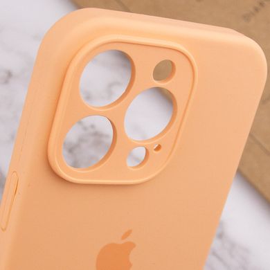 Чохол Silicone Case Full Camera Protective (AA) для Apple iPhone 14 Pro (6.1") Помаранчевий / Cantaloupe