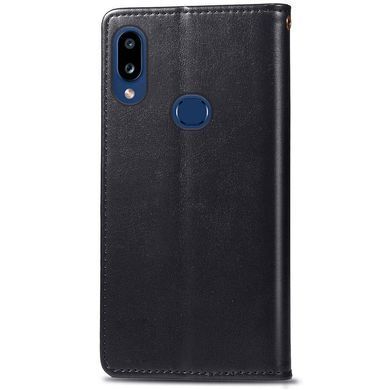 Шкіряний чохол-книжка GETMAN Gallant (PU) для Samsung Galaxy A10s Чорний