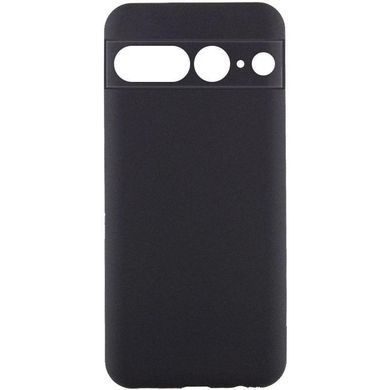 Чехол TPU GETMAN Liquid Silk Full Camera для Google Pixel 7 Pro Черный / Black