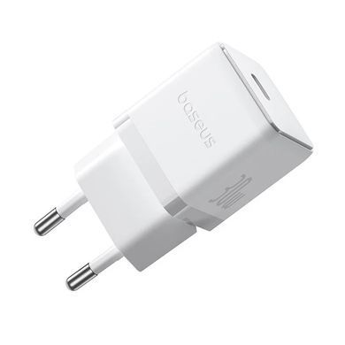 СЗУ Baseus Palm Fast Charger 30W (1USB-C) + кабель Type-C to Type-C (P10111605113-01) Moon White