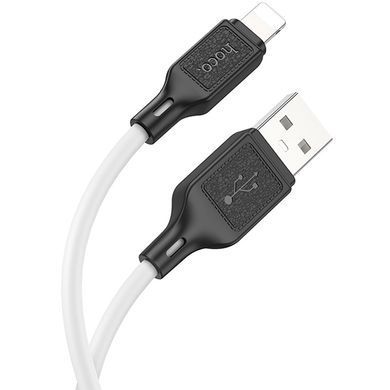 Дата кабель Hoco X90 Cool silicone USB to Lightning (1m) White