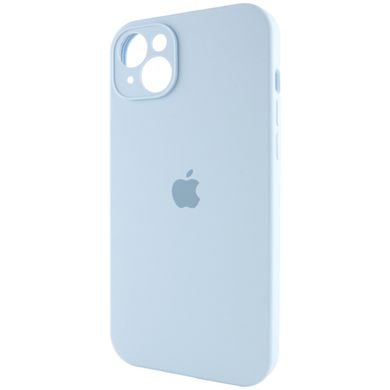 Чохол Silicone Case Full Camera Protective (AA) для Apple iPhone 14 (6.1") Блакитний / Sweet Blue