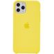 Чехол Silicone Case (AA) для Apple iPhone 11 Pro Max (6.5") Желтый / Yellow фото 1