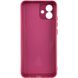 Чехол Silicone Cover Lakshmi Full Camera (A) для Samsung Galaxy A05 Бордовый / Marsala фото 2