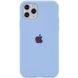 Чехол Silicone Case Full Protective (AA) для Apple iPhone 11 Pro Max (6.5") Голубой / Lilac Blue фото 1