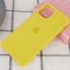 Чехол Silicone Case (AA) для Apple iPhone 11 Pro Max (6.5") Желтый / Yellow фото 2