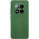 Чохол Silicone Cover Ummi Lakshmi Full Camera (AA) для Xiaomi Poco X7 Зелений / Dark green
