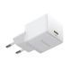 СЗУ Baseus Palm Fast Charger 30W (1USB-C) + кабель Type-C to Type-C (P10111605113-01) Moon White фото 2