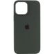 Чехол Silicone Case Full Protective (AA) для Apple iPhone 16 (6.1") Зеленый / Cyprus Green