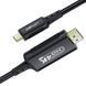 Дата кабель Acefast C1-10 USB-C to HDTV (1.8m) Black фото 4