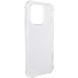 TPU чехол GETMAN Ease logo усиленные углы для Apple iPhone 15 Pro Max (6.7") Бесцветный (прозрачный) фото 4