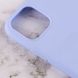 Силіконовий чохол Candy для Apple iPhone 13 mini (5.4") Блакитний / Lilac Blue фото 3