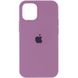 Чехол Silicone Case Full Protective (AA) для Apple iPhone 12 Pro / 12 (6.1") Лиловый / Lilac Pride фото 1