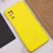 Чехол Silicone Cover Full Camera (AAA) для Xiaomi Redmi Note 10 5G / Poco M3 Pro Желтый / Bright Yellow фото 4