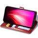Кожаный чехол книжка GETMAN Gallant (PU) для Xiaomi Redmi 10C Красный фото 3