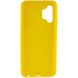 Силиконовый чехол Candy для Samsung Galaxy A14 4G/5G Желтый фото 2