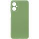 Чехол TPU GETMAN Liquid Silk Full Camera для Motorola Moto G14 Зеленый / Pistachio