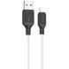 Дата кабель Hoco X90 Cool silicone USB to Lightning (1m) White фото 1
