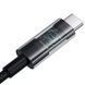 Дата кабель Baseus Gem Fast Charging Type-C to Type-C 100W (1m) (P10373000111) Cluster Black фото 5