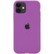 Чохол Silicone Case Full Protective (AA) для Apple iPhone 11 (6.1") Фіолетовий / Grape фото 1