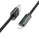 Дата кабель Hoco U127 Power USB to Lightning (1.2m) Black фото 1