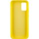 Чехол Silicone Cover Full Protective (AA) для Samsung Galaxy A02s Желтый / Yellow фото 2