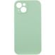 Чехол Silicone Case Full Camera Protective (AA) NO LOGO для Apple iPhone 15 (6.1") Зеленый / Pistachio