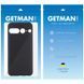 Чехол TPU GETMAN Liquid Silk Full Camera для Google Pixel 7 Pro Черный / Black фото 3