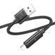 Дата кабель Hoco U127 Power USB to Lightning (1.2m) Black фото 2