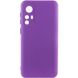 Чехол Silicone Cover Lakshmi Full Camera (A) для Xiaomi Redmi Note 12S Фиолетовый / Purple фото 1