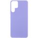 Чехол Silicone Cover Lakshmi (AAA) для Samsung Galaxy S22 Ultra Сиреневый / Dasheen фото 1